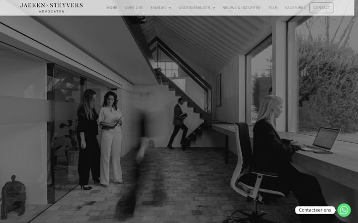 Screenshot of jsadvocaten.be
