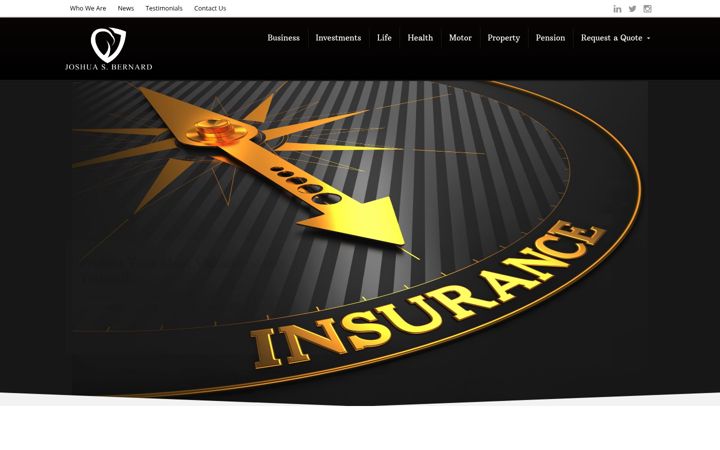Screenshot of jsbernard.com
