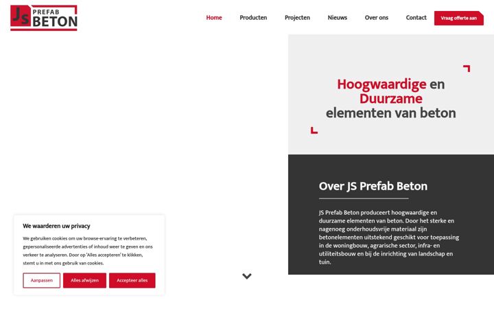 Screenshot of jsbeton.nl