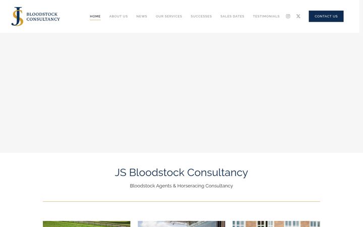 Ekraanipilt saidist jsbloodstockconsultancy.com