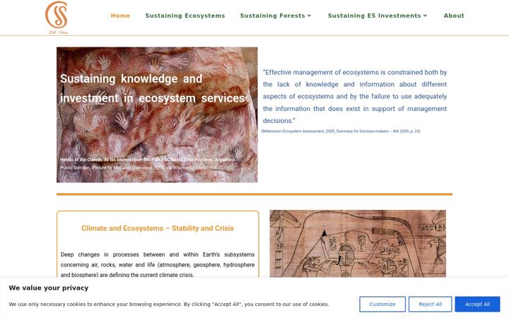 Screenshot of jsc-commons.org
