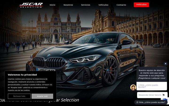 Screenshot of jscarselection.es