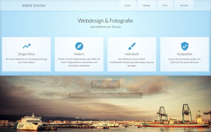 Screenshot of jschroeer.de