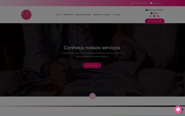 Screenshot of jscontabilidade4.com.br