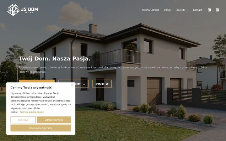 Screenshot of jsdom.pl