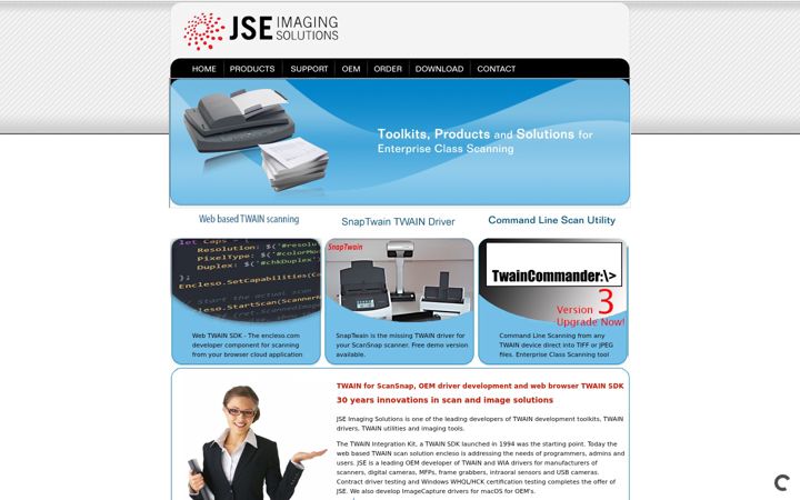 Screenshot of jse.de
