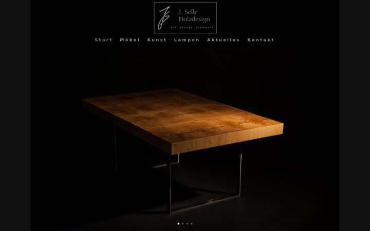Screenshot of jselle-holzdesign.de