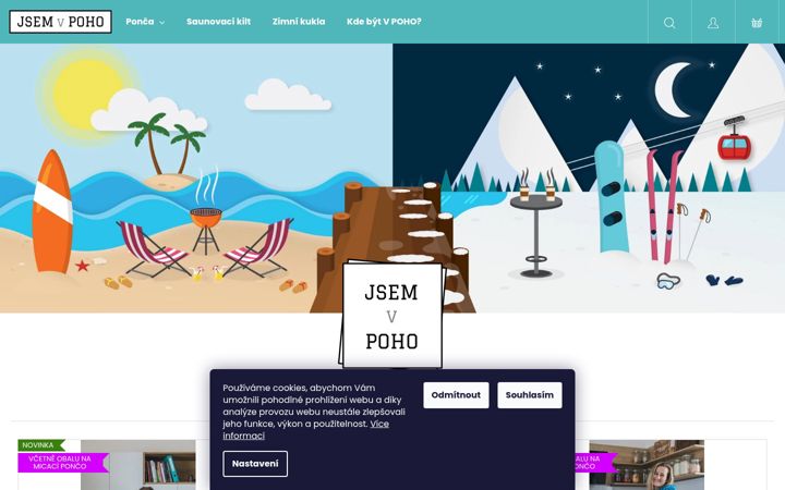 Screenshot of jsemvpoho.cz