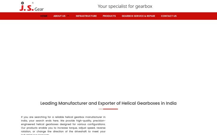 Screenshot of jsgears.in