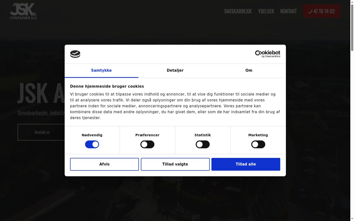 Zrzut ekranu banera zgody wyświetlanego przed jakąkolwiek interakcją