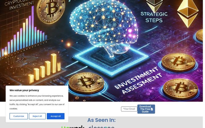 Screenshot van jsmcrypto.com