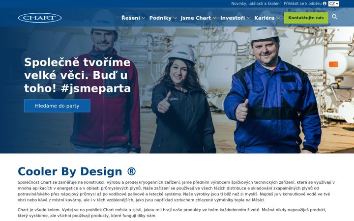 Screenshot of jsmeparta.cz