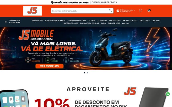 Screenshot of jsmobile.com.br