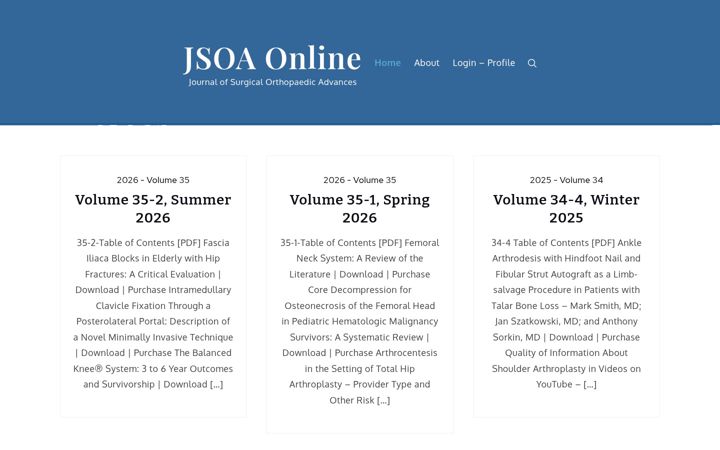 Screenshot of jsoaonline.com
