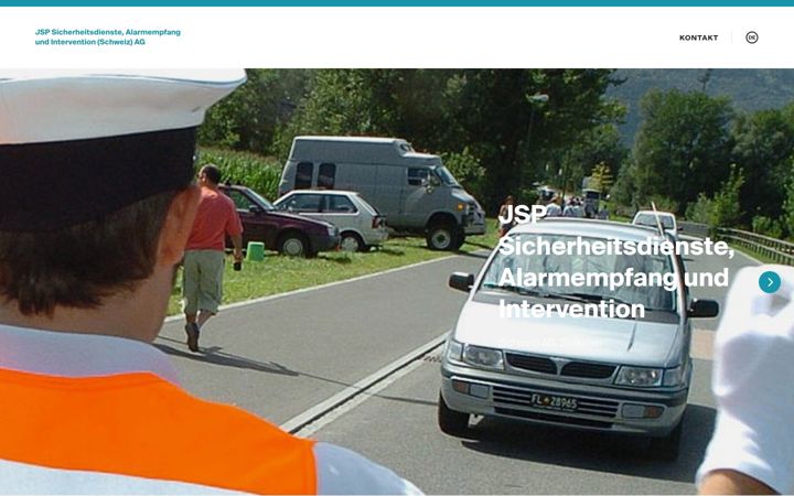 Screenshot of jsp-alarm.ch