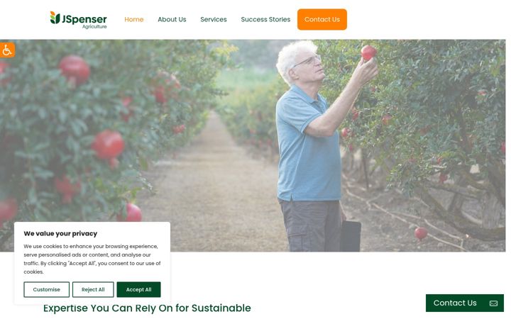 Screenshot of jspenser.com