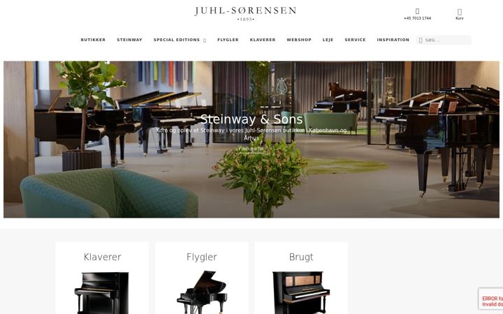 Screenshot of jspiano.com