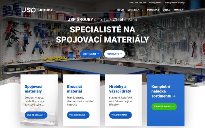 Screenshot of jspkm.cz
