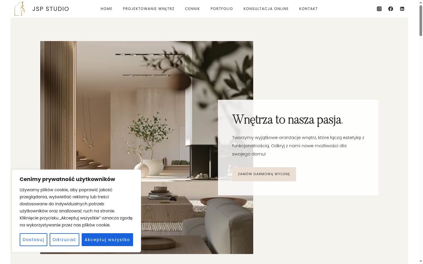 Snímka obrazovky banera súhlasu zobrazeného pred akoukoľvek interakciou