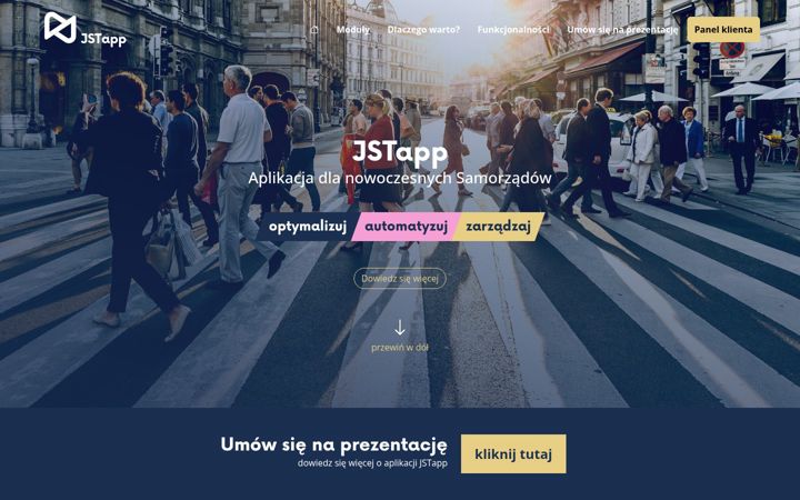 Screenshot of jstapp.pl