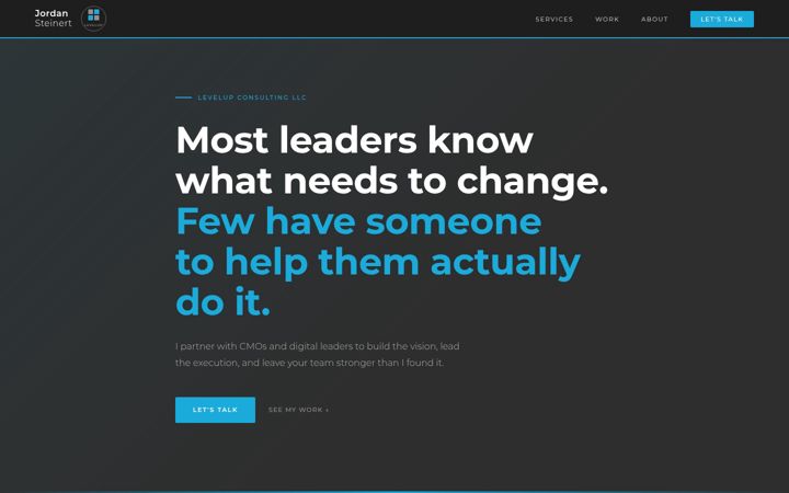 Screenshot of jsteinert.com