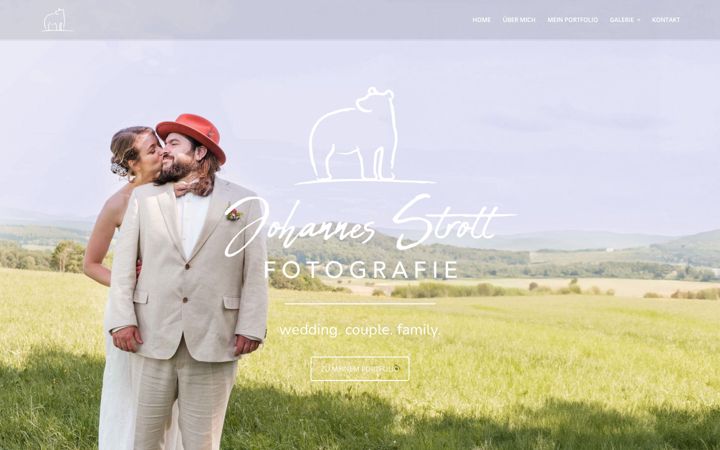 Screenshot of jstrott-fotografie.de
