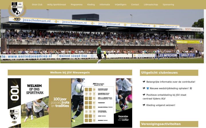 Screenshot of jsv-nieuwegein.nl