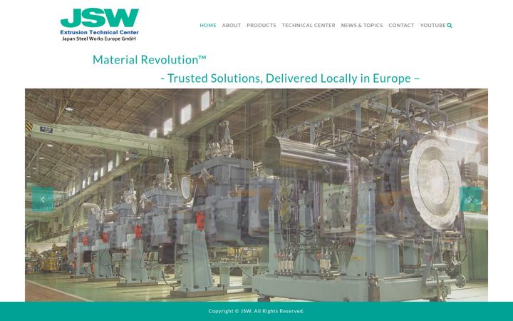 Captură de ecran a jsw.de