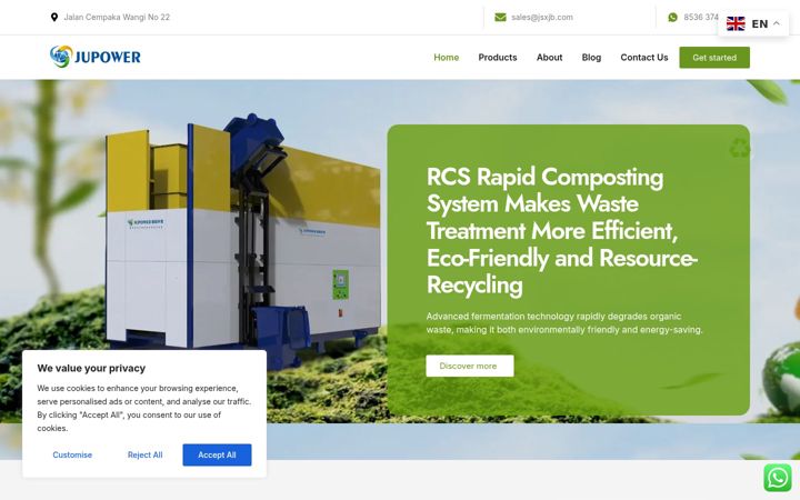 Screenshot of jsxjb.com