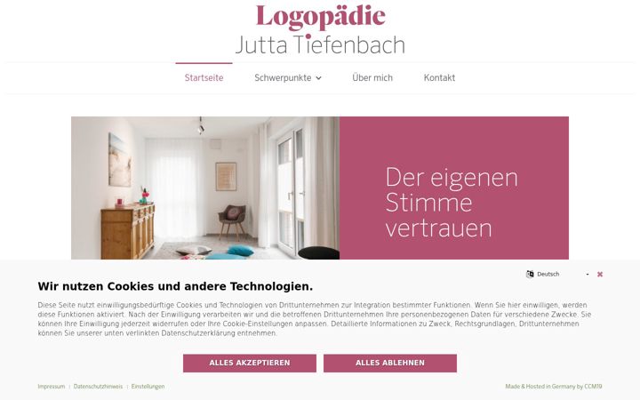 Screenshot of jt-logopaedie.de
