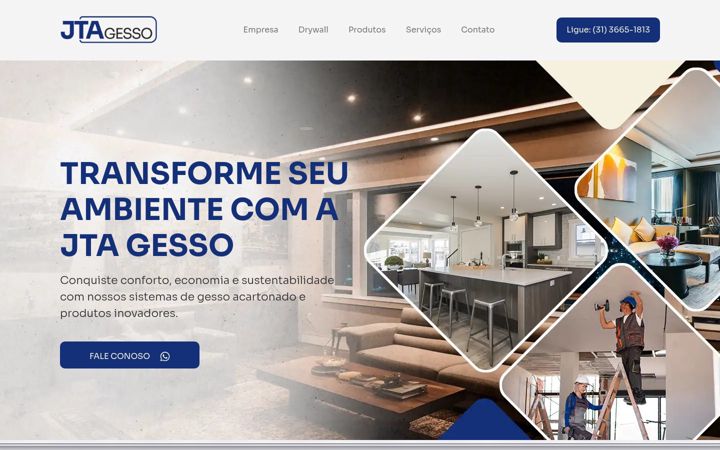 Screenshot of jtagesso.com.br