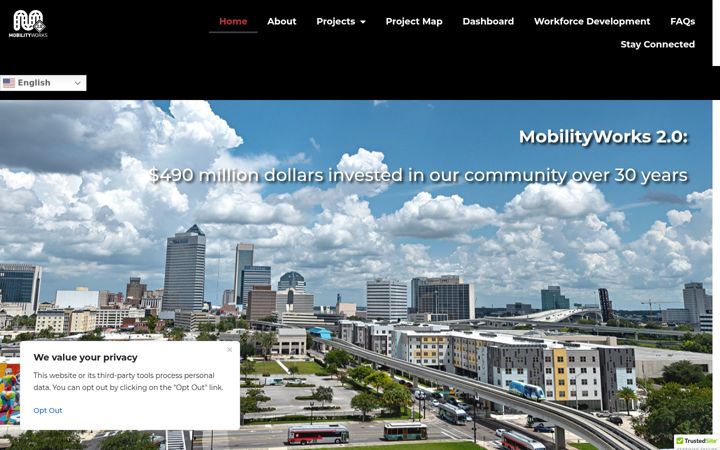 Screenshot of jtamobilityworks2.com