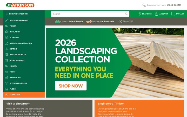 Screenshot of jtatkinson.co.uk