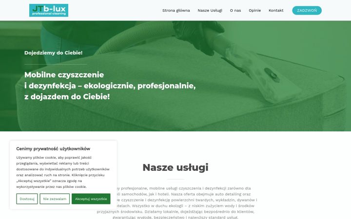Screenshot of jtb-lux.pl