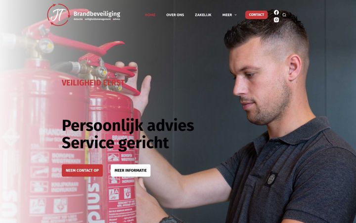 Screenshot of jtbrandbeveiliging.nl