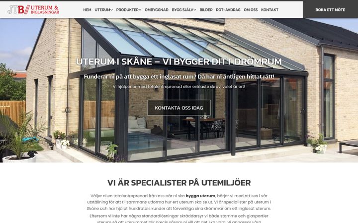 Screenshot of jtbuterum.se
