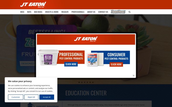 Screenshot of jteaton.com