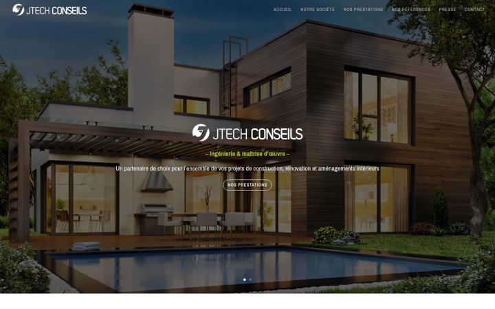 Screenshot of jtechconseils.fr
