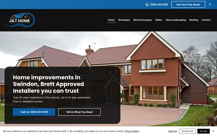 Screenshot of jthi.co.uk