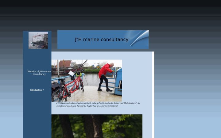 Screenshot of jthmarineconsultancy.nl