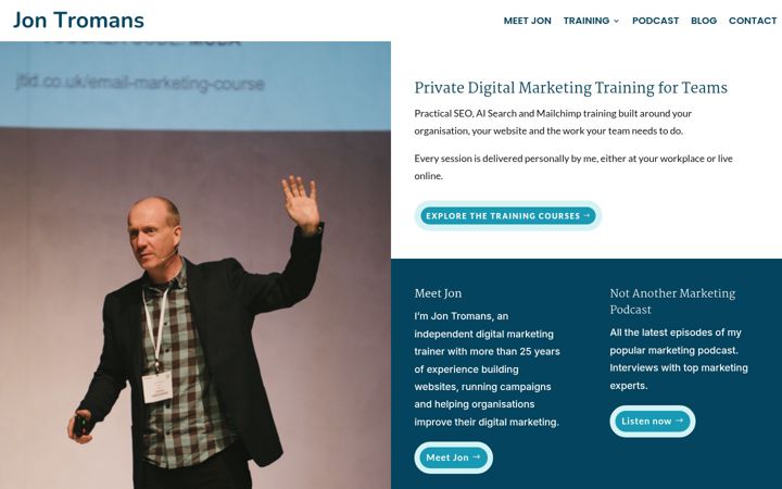 Screenshot of jtid.co.uk