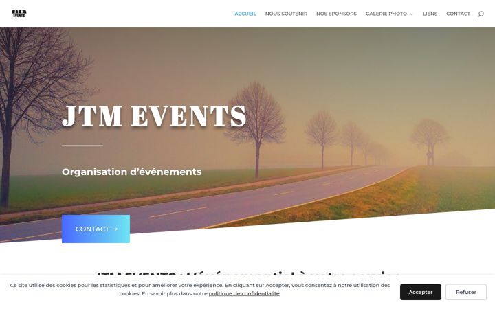 Screenshot of jtmevents.ch