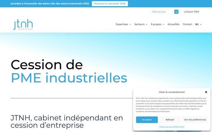 Screenshot of jtnh.fr