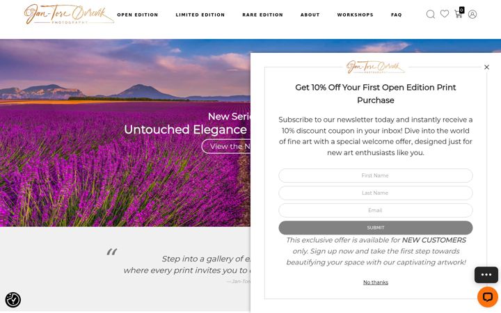 Screenshot of jto-photography.com
