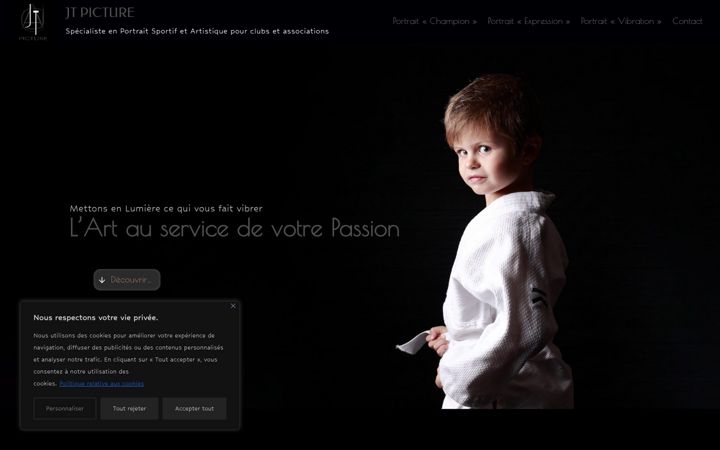 Screenshot of jtpicture.com