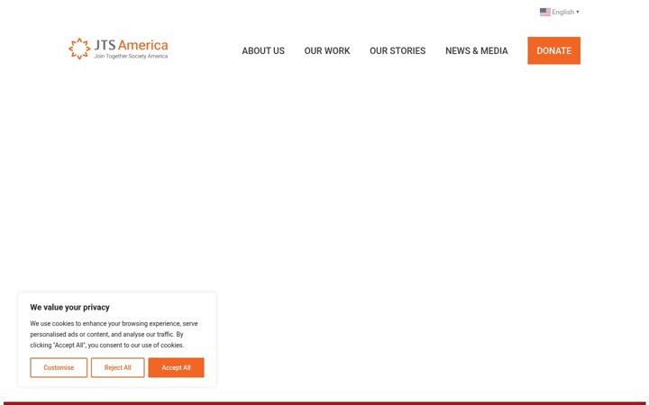 Screenshot of jtsamerica.org