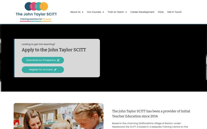 Screenshot of jtscitt.co.uk