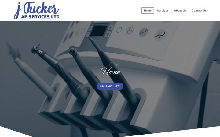 Screenshot of jtuckerapservices.co.uk