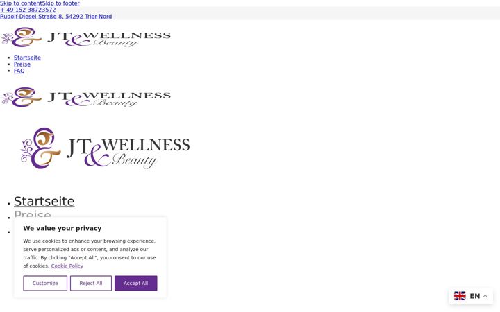 Screenshot of jtwellnessandbeauty.de