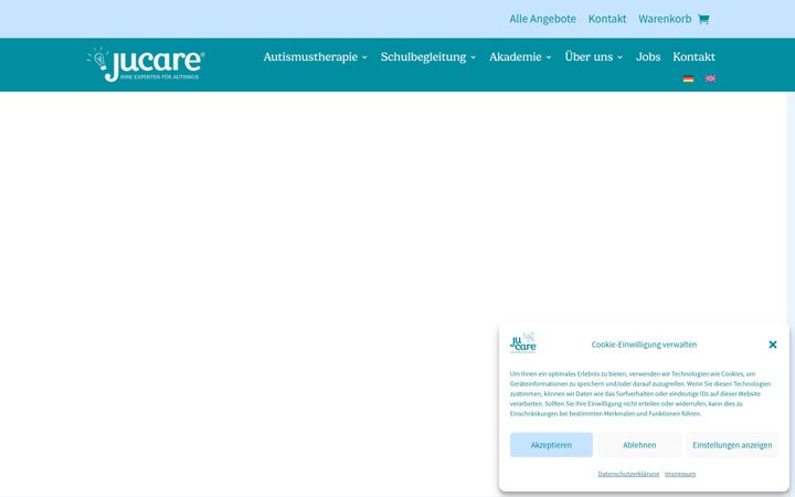 Screenshot of ju-care.com